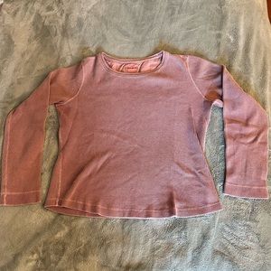 Eddie Bauer waffle long sleeve, size S